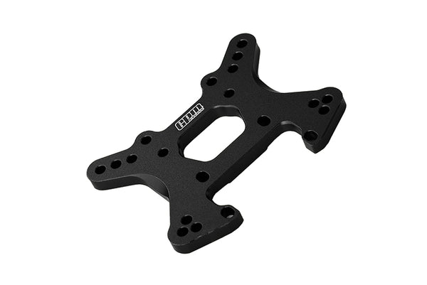 Losi 1:10 Lasernut U4 Tenacity LOS03028 / Tenacity DB Pro LOS03027V2 Upgrade Parts Aluminum Front Shock Tower -1Pc Set Black