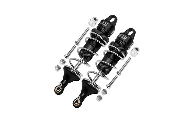 Losi 1:10 Lasernut U4 Tenacity LOS03028 / Tenacity DB Pro LOS03027V2 Upgrade Parts Aluminum Rear Thickened Spring Dampers 101mm - 12Pc Set Black