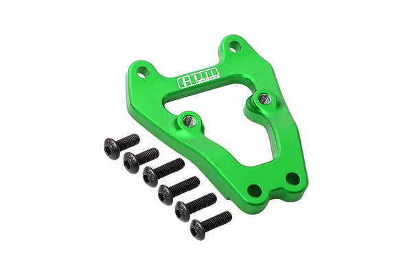 Losi 1/10 Lasernut U4 Tenacity LOS03028 Aluminium Front Bumper Support Frame - 7Pc Set Green