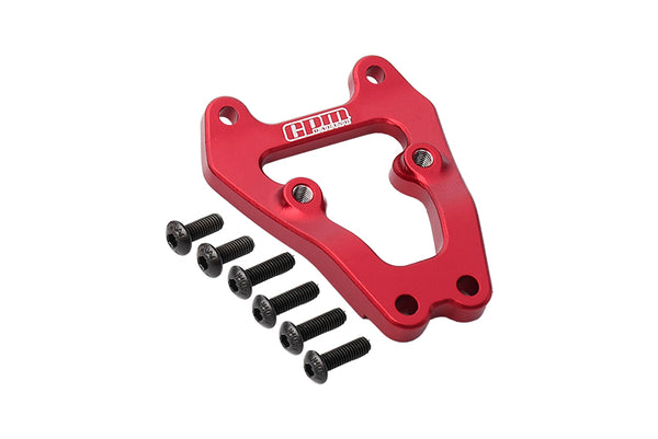 Losi 1/10 Lasernut U4 Tenacity LOS03028 Aluminium Front Bumper Support Frame - 7Pc Set Red