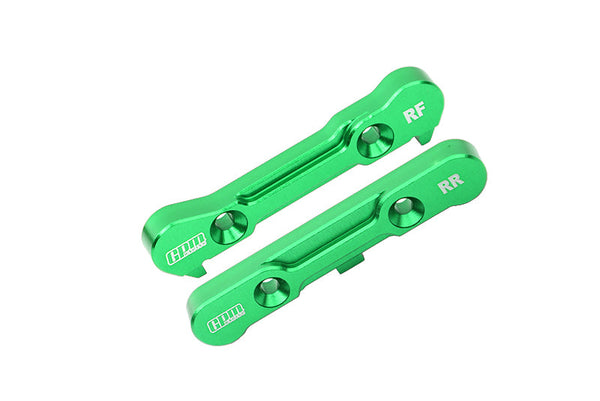 Aluminum 7075 Alloy Rear Lower Suspension Mount For LOSI 1/6 8IGHT-X Super Lasernut 4WD Buggy-LOS04019 / 1:8 8IGHT-XE Sensored Buggy-LOS04018 / 8IGHT-XTE Sensored Truggy-LOS04020 Upgrades - Green