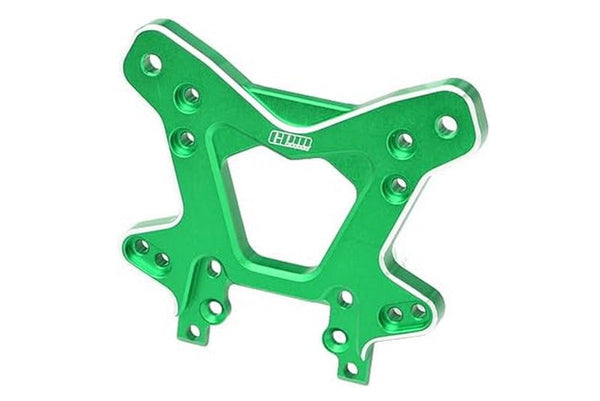 Aluminum 7075 Alloy Front Shock Tower For LOSI 1/6 8IGHT-X Super Lasernut 4WD Brushless Buggy LOS04019 Upgrades - Green