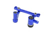 Aluminum 7075 Alloy Steering Bellcrank Set For LOSI 1/6 8IGHT-X Super Lasernut 4WD Brushless Buggy-LOS04019 / 1:8 8IGHT-XE Sensored Buggy-LOS04018 / 8IGHT-XTE Sensored Truggy-LOS04020 Upgrades - Blue