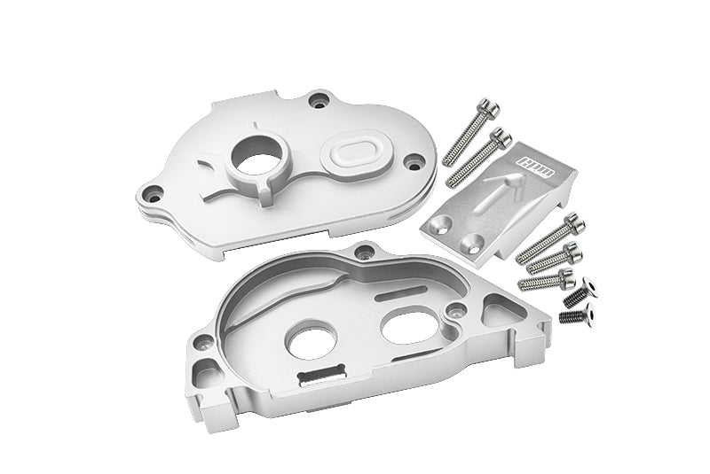 Arrma Granite 4X4 BLX Mega Monster Truck Aluminum Rear Gear Protection Motor Mount - 1 Set Silver