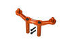 Aluminum Rear Body Mount & Post For Arrma 1:10 Granite 4X4 / Big Rock Crew Cab 4X4 3S / Big Rock 4X4 V3 3S - 1Pc Set Orange