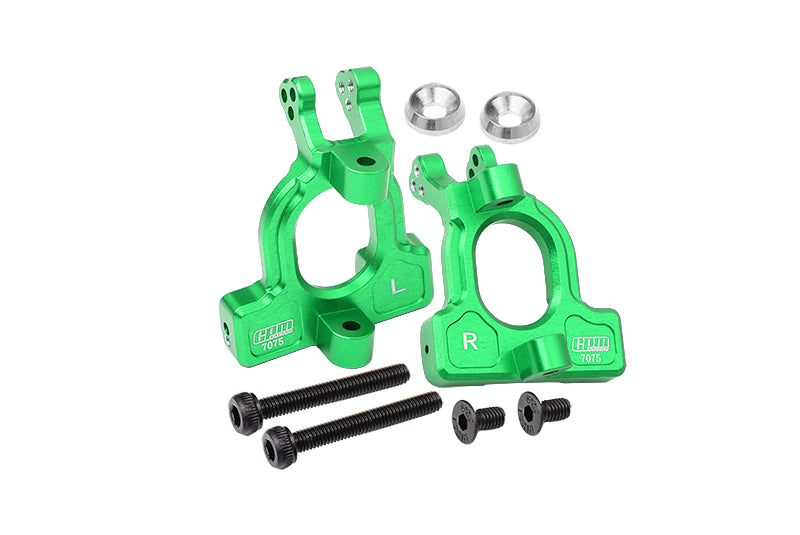 Arrma 1/10 KRATON 4S BLX Aluminum Front C Hubs - 2Pc Set Green