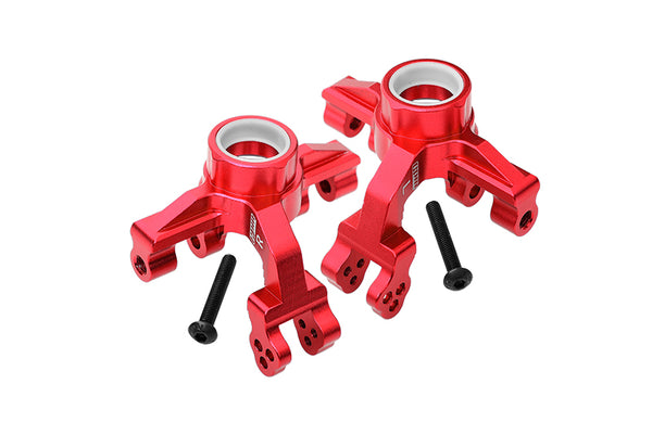 Arrma 1/10 KRATON 4S BLX Aluminum Front Knuckle Arms - 4Pc Set Red