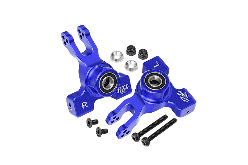 Arrma 1/10 KRATON 4S BLX Aluminum Rear Knuckle Arm - 2Pc Set Blue