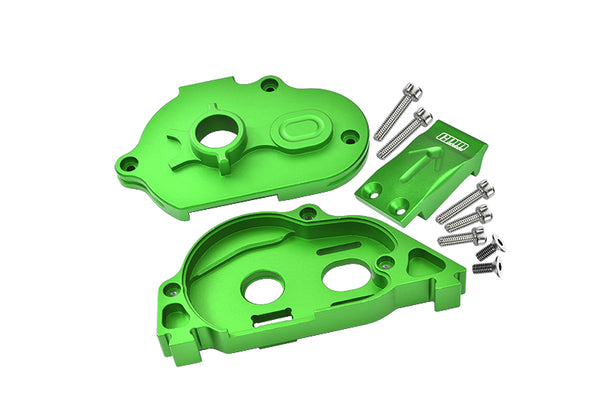 Arrma 1:10 KRATON 4S BLX / SENTON 3S BLX Aluminum Rear Gear Protection Motor Mount - 10Pc Set Green