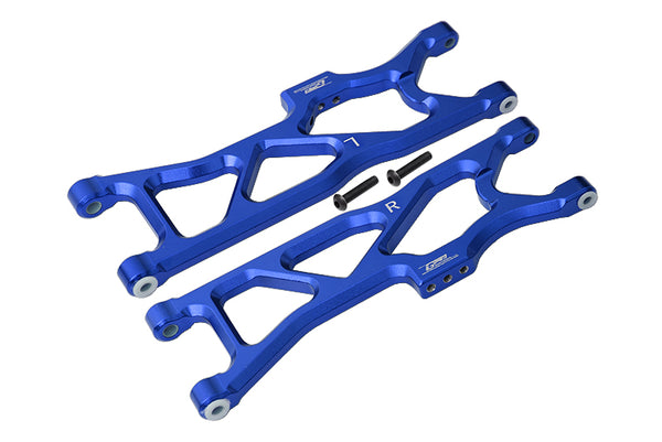 Arrma 1/10 KRATON 4S BLX Aluminum Rear Lower Arms - 2Pc Set Blue