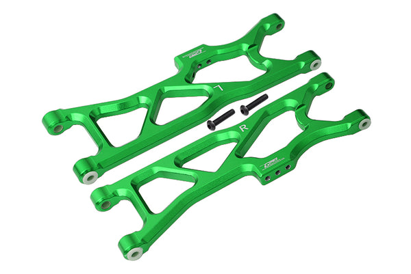 Arrma 1/10 KRATON 4S BLX Aluminum Rear Lower Arms - 2Pc Set Green