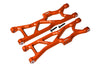 Arrma 1/10 KRATON 4S BLX Aluminum Rear Lower Arms - 2Pc Set Orange