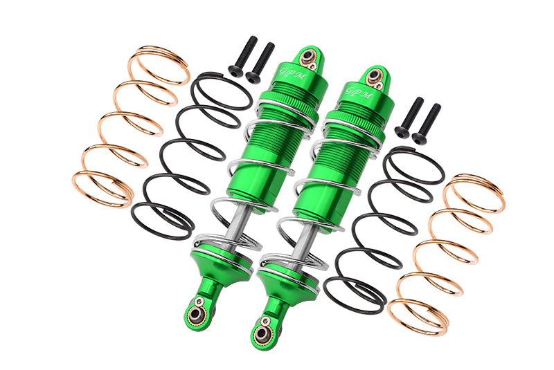 Arrma 1/10 KRATON 4S BLX Aluminum Rear Thickened Spring Dampers 120mm - 10Pc Set Green