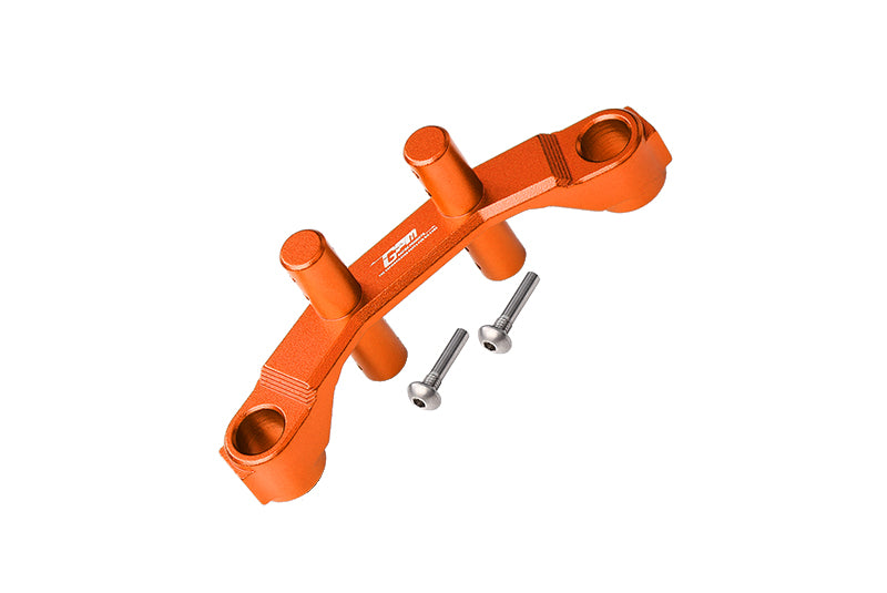 Arrma 1/10 KRATON 4S BLX Aluminum Front Body Post Stabilizer - 3Pc Set Orange