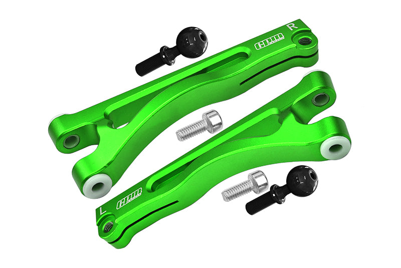 Arrma 1/7 Mojave 6S BLX Aluminum Front Upper Arms - 2Pc Set Green