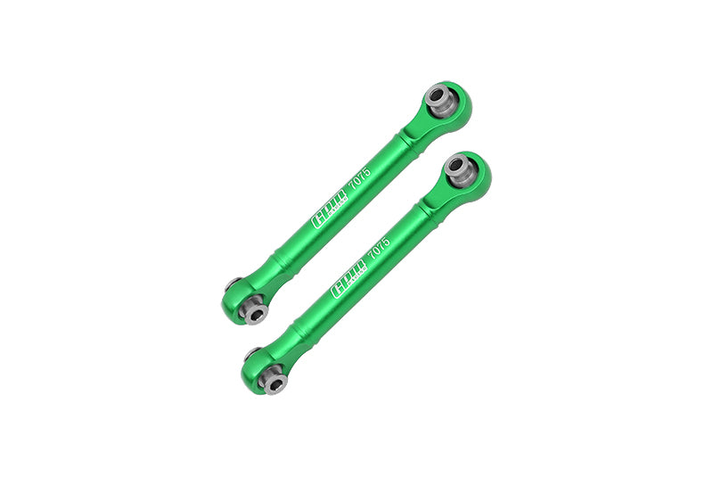 Aluminum 7075 Front Steering Link Rod For Arrma 1/8 4WD MOJAVE 4X4 4S BLX-ARA4404 Upgrade Parts - Green