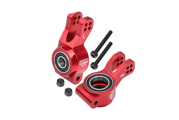 Aluminium Rear Knuckle Arm for Arrma SENTON / TALION / INFRACTION / INFRACTION V2 / LIMITLESS / FIRETEAM - 1Pr Set Red