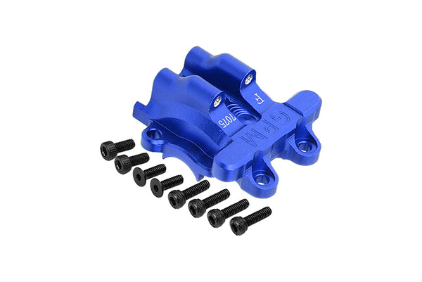 Aluminum 7075 Front Diff Cover For Arrma 1/18 GRANITE GROM MEGA 380 Brushed 4X4 Monster Truck ARA2102 Upgrade Parts - Blue