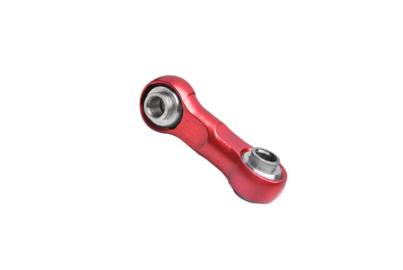 Aluminum 7075 Alloy Steering Drag Link For Arrma 1/18 GRANITE GROM MEGA 380 Brushed 4X4 Monster Truck ARA2102 Upgrade Parts - Red