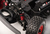 Aluminum 7075 Alloy Front Or Rear Adjustable Spring Shock 58mm For Arrma 1:18 GRANITE GROM MEGA 380-ARA2102 / TYPHON GROM MEGA 380-ARA2106 / 1:14 MOJAVE GROM MEGA 380-ARA2104 Upgrades - Red