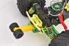Special Material Rear Wing Mount With Wheelie Set For Arrma 1/10 Gorgon 4X2 Mega 550 Brushed Monster Truck-ARA3230 Upgrades - Green