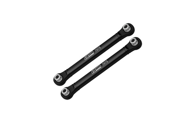 Aluminum 7075 Rear Link Rod For Arrma 1/10 GORGON 4X2 Mega 550 Brushed Monster Truck-ARA3230 Upgrades - Black