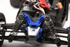 Aluminum 7075 Alloy Front Damper Plate For Arrma 1/18 ARA2106 TYPHON GROM MEGA 380 Brushed 4X4 Small Scale Buggy Upgrade Parts - Blue