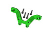 Aluminum 7075 Alloy Front Damper Plate For Arrma 1/18 ARA2106 TYPHON GROM MEGA 380 Brushed 4X4 Small Scale Buggy Upgrade Parts - Green