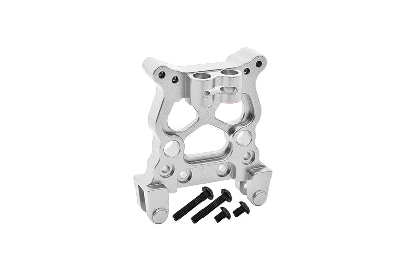 HPI Savage XS Flux Aluminum Front/Rear Shock Tower - 1Pc Set Silver