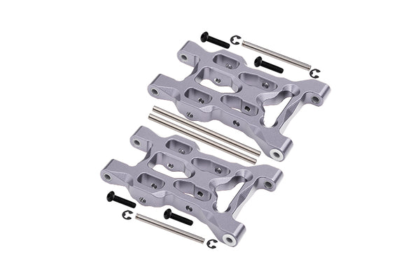 HPI Savage XS Flux Aluminum Front/Rear Lower Arm - 1Pr Set Gray Silver