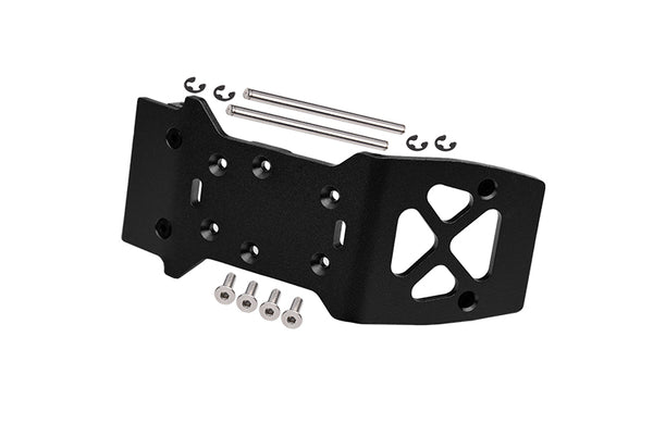 HPI Savage XS Flux Aluminum Front Skid Plate - 1Pc Set Black