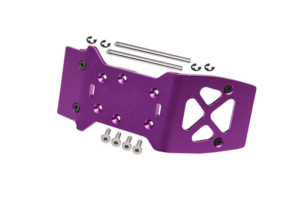 HPI Savage XS Flux Aluminum Front Skid Plate - 1Pc Set Purple