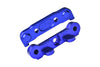 Aluminum 7075 Alloy Front Hinge Pin Brace Set For Tekno 1/10 MT410 2.0 4X4 Pro Monster Truck-TKR9501 / SCT410 2.0 4X4 Short Course Truck Kit-TKR9500 Upgrades - Blue