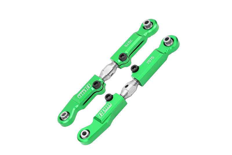 Aluminum 7075 + Stainless Steel Rear Camber Links For Tekno 1/10 MT410 2.0 4X4 Pro Monster Truck-TKR9501 Upgrade Parts - Green