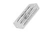 Aluminum 7075 Alloy Intake Grate For PROBOAT 1/6 24-inch Jetstream Jet Boat RTR Mojo-PRB08051 Upgrades - Silver