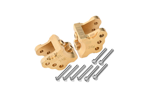 Axial 1/10 RBX10 Ryft 4WD Rock Bouncer AXI03005 Brass Rear Axle Mount Set For Suspension Links - 10Pc Set