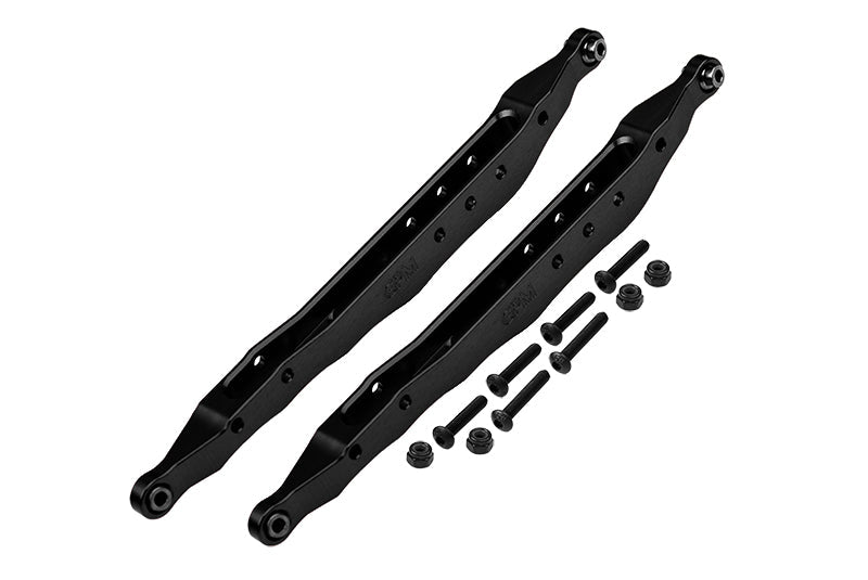 Aluminum 7075 Alloy Rear Lower Trailing Arms For Axial 1/10 RBX10 Ryft 4WD Rock Bouncer AXI03005 AXI03005 Upgrades - Black