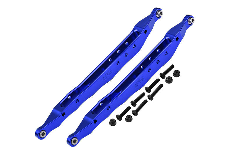 Aluminum 7075 Alloy Rear Lower Trailing Arms For Axial 1/10 RBX10 Ryft 4WD Rock Bouncer AXI03005 AXI03005 Upgrades - Blue