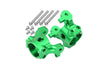 Axial 1/10 RBX10 Ryft 4WD Rock Bouncer AXI03005 Aluminum Front C-Hubs - 10Pc Set Green