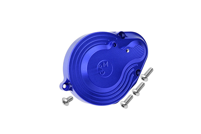 Axial 1/10 RBX10 Ryft 4WD Rock Bouncer AXI03005 Aluminum Main Gear Cover - 5Pc Set Blue