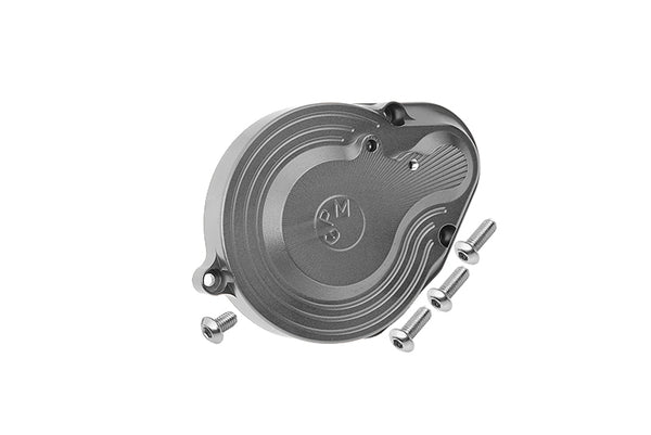 Axial 1/10 RBX10 Ryft 4WD Rock Bouncer AXI03005 Aluminum Main Gear Cover - 5Pc Set Gray Silver