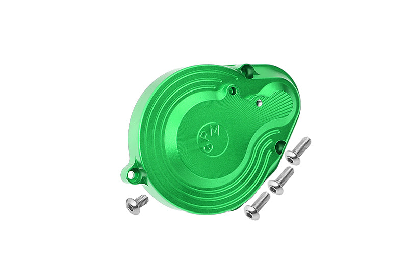 Axial 1/10 RBX10 Ryft 4WD Rock Bouncer AXI03005 Aluminum Main Gear Cover - 5Pc Set Green