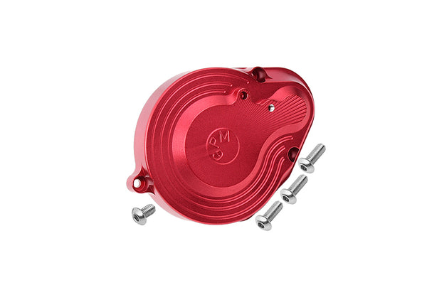 Axial 1/10 RBX10 Ryft 4WD Rock Bouncer AXI03005 Aluminum Main Gear Cover - 5Pc Set Red