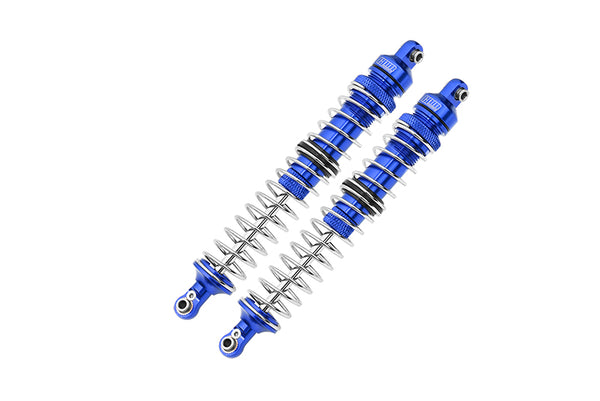 Axial 1/10 RBX10 Ryft 4WD Rock Bouncer AXI03005 Aluminum Front Spring Dampers (130mm) - 2Pc Set Blue