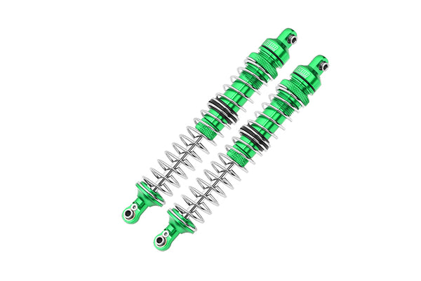 Axial 1/10 RBX10 Ryft 4WD Rock Bouncer AXI03005 Aluminum Front Spring Dampers (130mm) - 2Pc Set Green