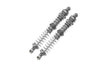 Axial 1/10 RBX10 Ryft 4WD Rock Bouncer AXI03005 Aluminum Front Spring Dampers (130mm) - 2Pc Set Gray Silver