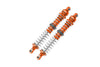 Axial 1/10 RBX10 Ryft 4WD Rock Bouncer AXI03005 Aluminum Front Spring Dampers (130mm) - 2Pc Set Orange