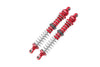 Axial 1/10 RBX10 Ryft 4WD Rock Bouncer AXI03005 Aluminum Front Spring Dampers (130mm) - 2Pc Set Red