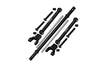 Axial 1/10 RBX10 Ryft 4WD Rock Bouncer AXI03005 Stainless Steel Rear Sway Bar & Aluminum Sway Bar Arm & Stainless Steel Linkage - 12Pc Set Black