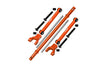 Axial 1/10 RBX10 Ryft 4WD Rock Bouncer AXI03005 Stainless Steel Rear Sway Bar & Aluminum Sway Bar Arm & Stainless Steel Linkage - 12Pc Set Orange